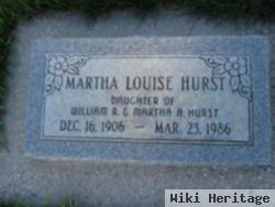 Martha Louise Hurst