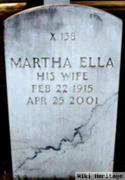 Martha Ella Blount