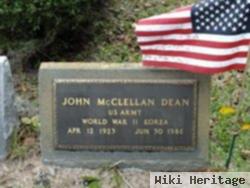 John Mcclellan Dean