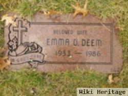 Emma Oneal Nester Deem