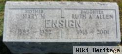 Ruth A. Ensign Allen