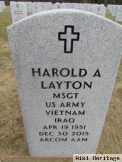 Msgt Harold A Layton