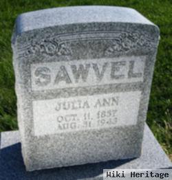 Julia Ann Davis Sawvel