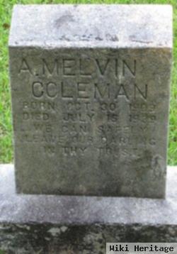 A Melvin Coleman