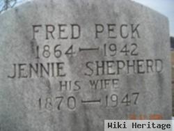 Jennie Rebecca Shepherd Peck