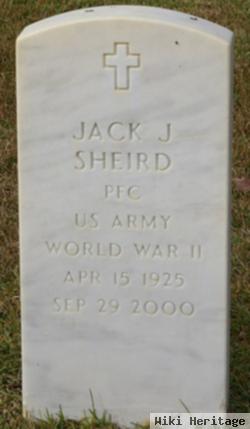 Jack J Sheird