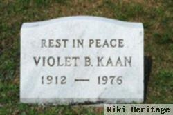 Violet B. Upton Kaan