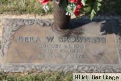 Bera W. Browning