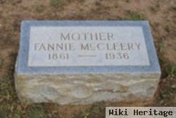 Mrs. Fannie Mccleery