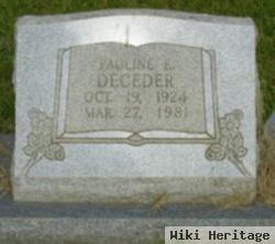 Pauline E. Deceder