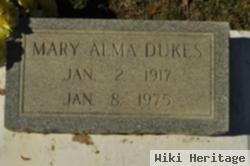 Mary Alma Dukes