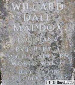 Willard Dale Maddox