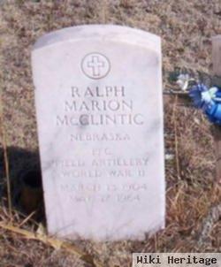 Ralph Marion Mcclintic