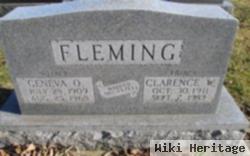 Clarence W Fleming