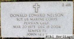 Sgt Donald Edward Nelson