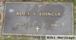 Alice V. Edinger