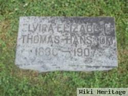 Elvira Elizabeth Thomas Hanscom