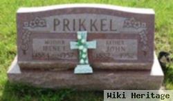 Irene E. Hallda Prikkel