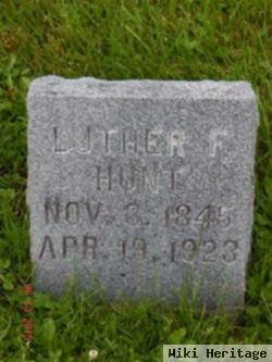 Luther F. Hunt