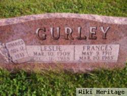 Frances B Sackett Gurley