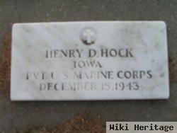 Henry D Hock