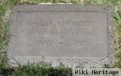 Parlie B Barger