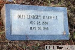 Olif Canzata "ollie" Lindsey Harwell