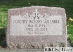 Dorothy Imogene Werner Lekander