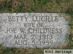 Betty Lucille Hudgins Childress