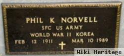 Sgt Phil Keith Norvell