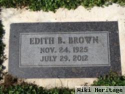 Edith B. "edie" Arndt Brown