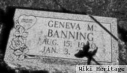 Geneva Mae Mayhugh Banning