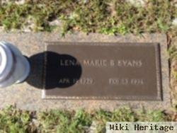 Lena Marie Evans