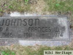 Frances Virginia Wheelan Johnson