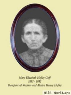 Mary Elizabeth Hefley Goff