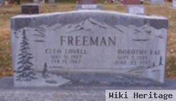 Cleo Lovell Freeman