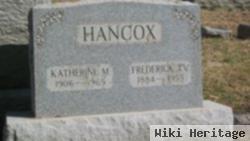 Katherine M Hancox