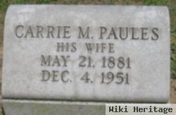 Carrie M. Paules Becker