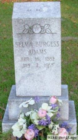 Selma Burgess Adams