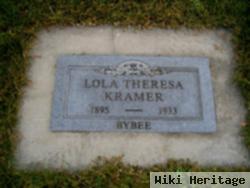 Mrs Lola Theresa "theresa" Bybee Kramer