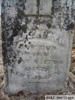 Elizabeth "sally" Harris Cotton