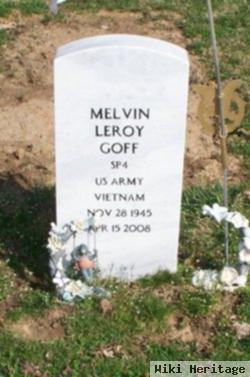 Melvin Leroy "mad Dog" Goff