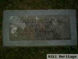 Lavalette Estell Hopkins Worsham