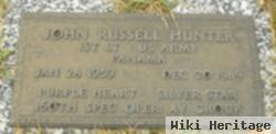 Lieut John Russell Hunter