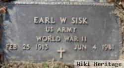 Earl W Sisk