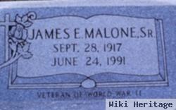 James E Malone, Sr