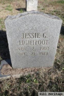 Jessie G Lightfoot