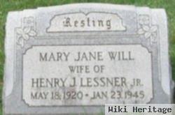 Mary Jane Will Lessner