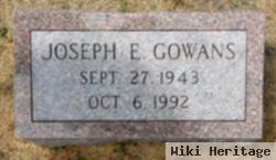 Joseph E. Gowans