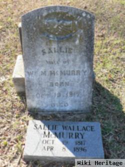 Sarah "sallie" Wallace Mcmurry